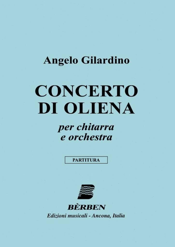 Concerto di oliena für Gitarre und Orchester
